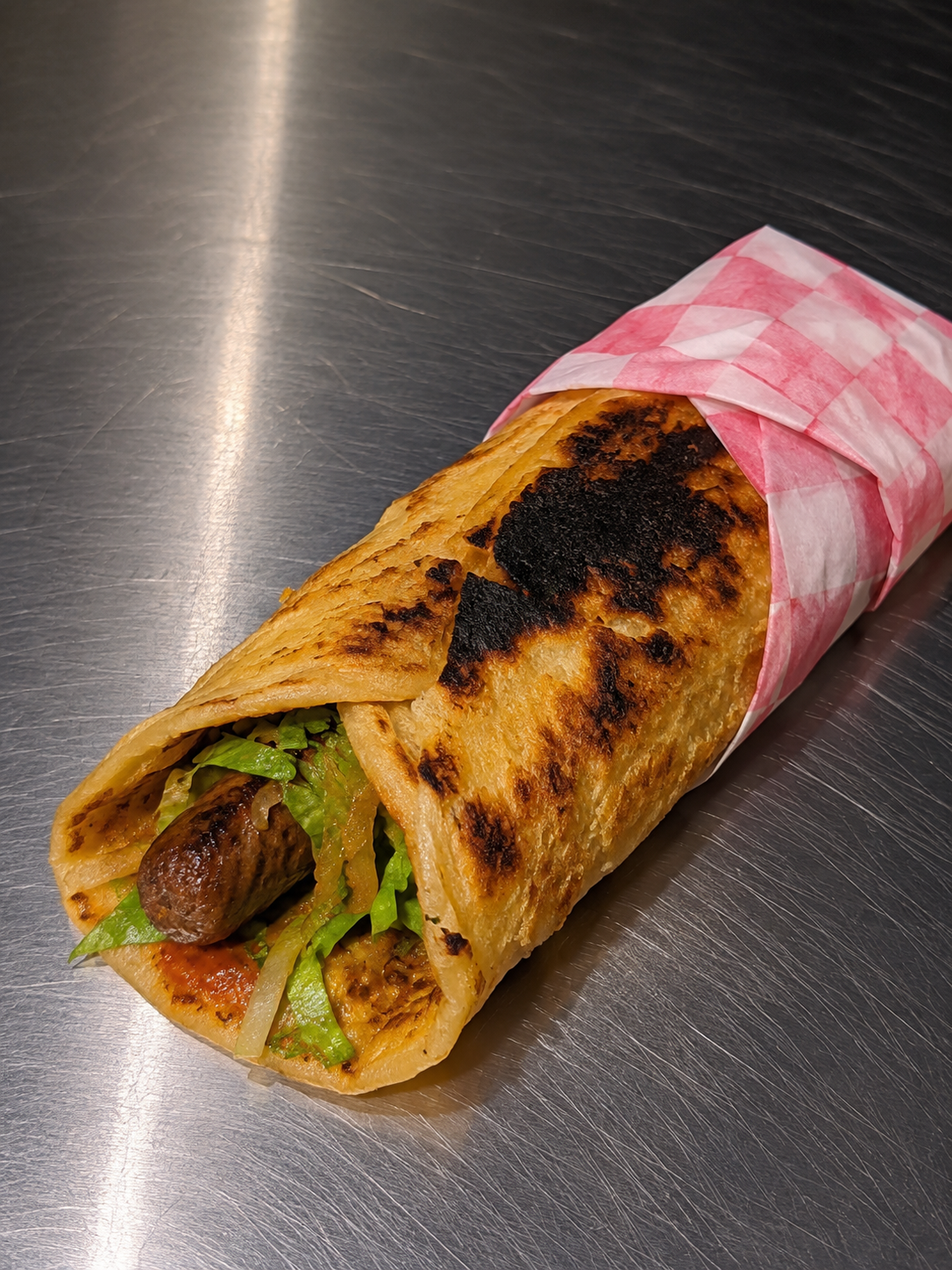 Msemen Merguez Halal