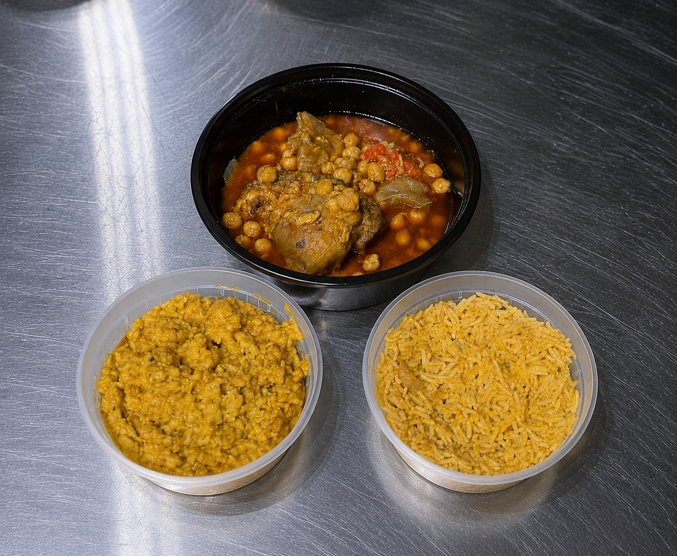 a Tajine Cow Trotters with Chickpeas