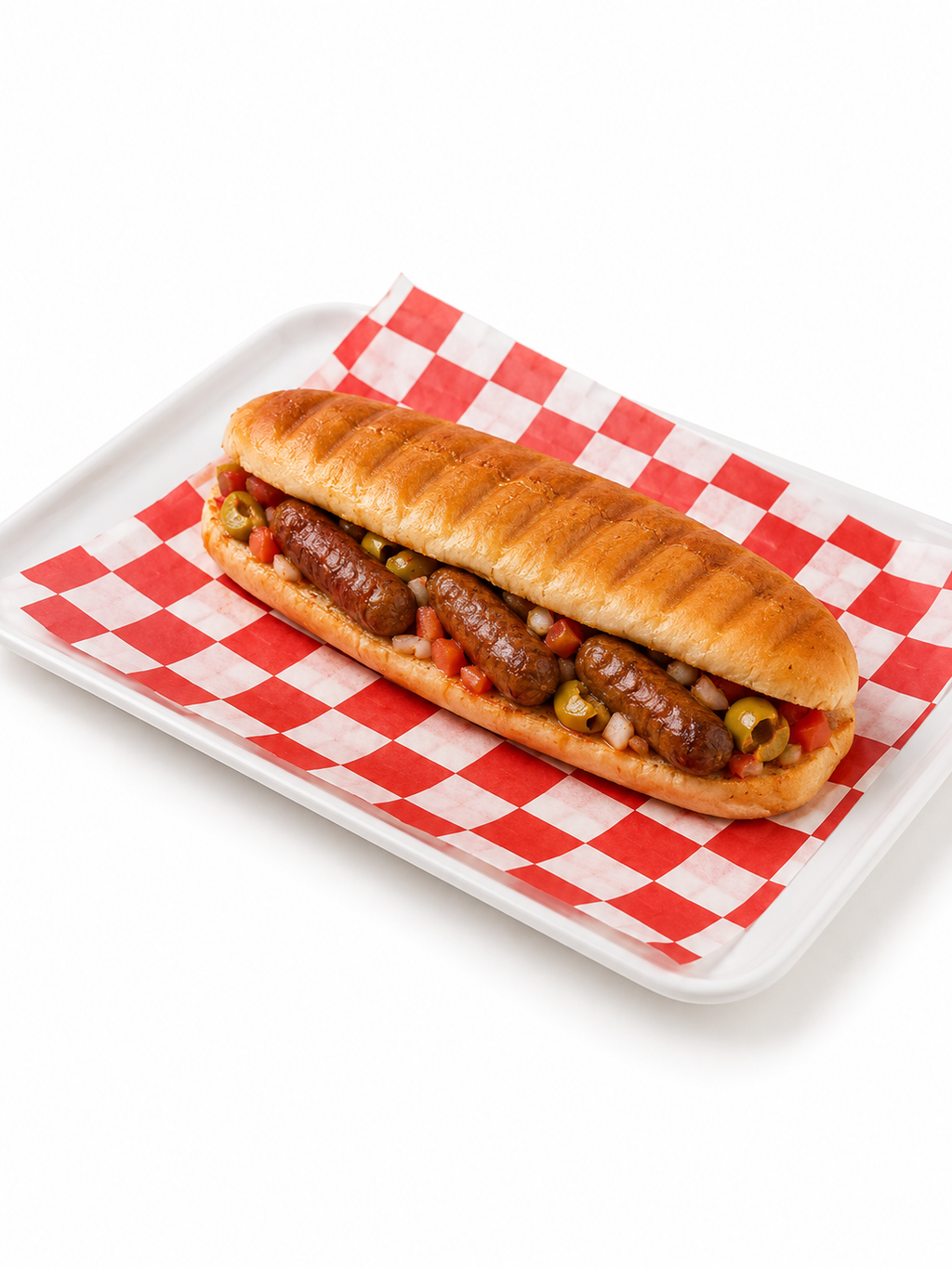 a Merguez Panini Halal