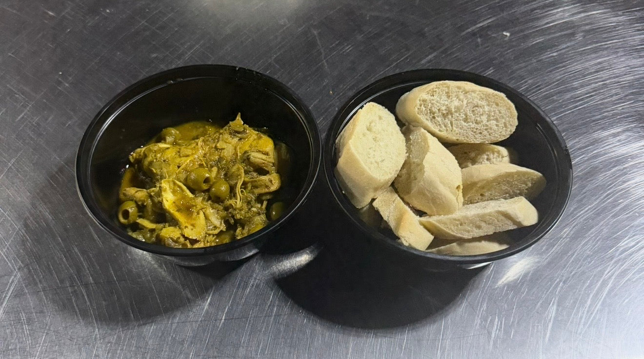 a Tajine Chicken Lemon Olive